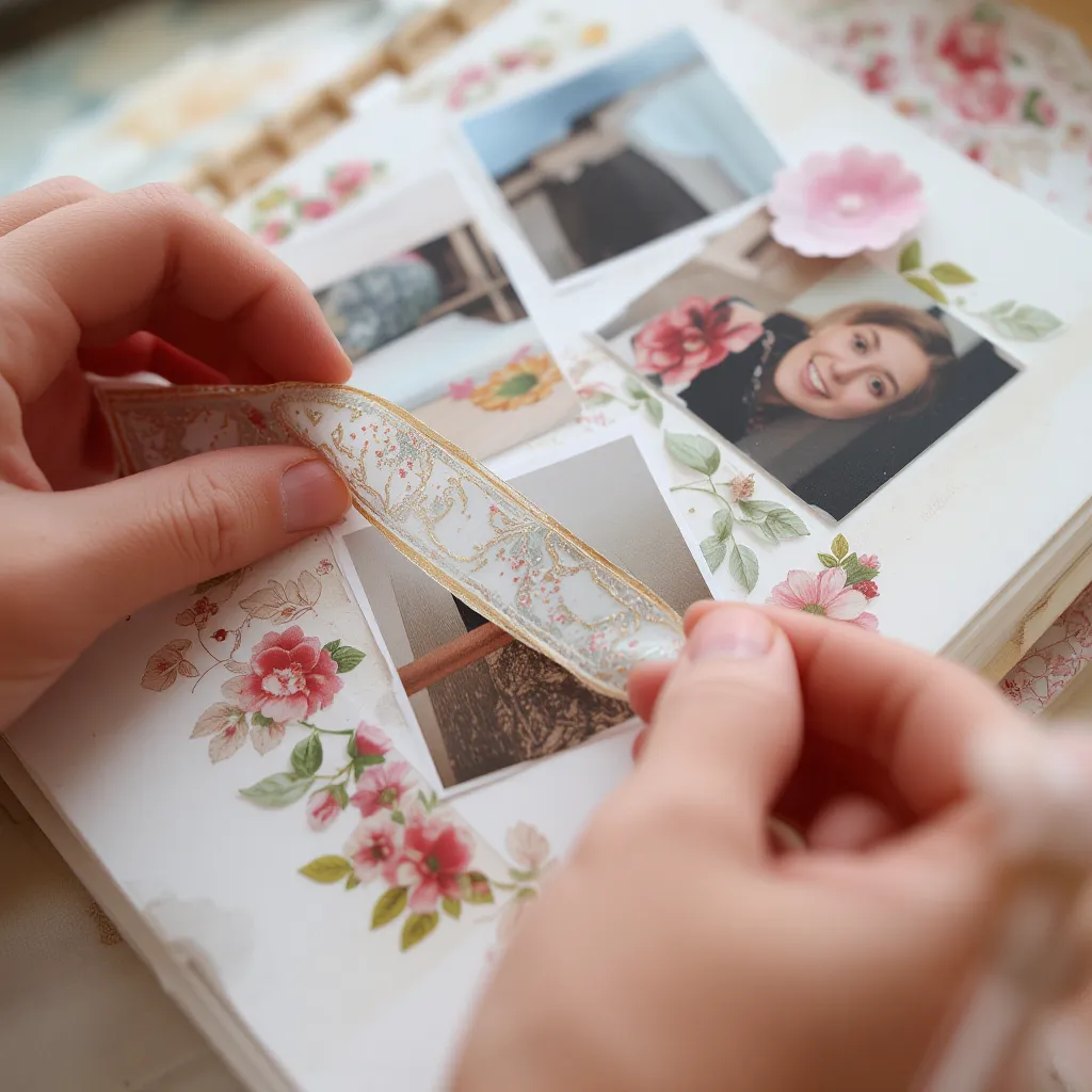 Artesanato DIY: Ideias para Criar Presentes Personalizados 35 Criar um álbum de memórias é um presente emocionante que preserva momentos especiais