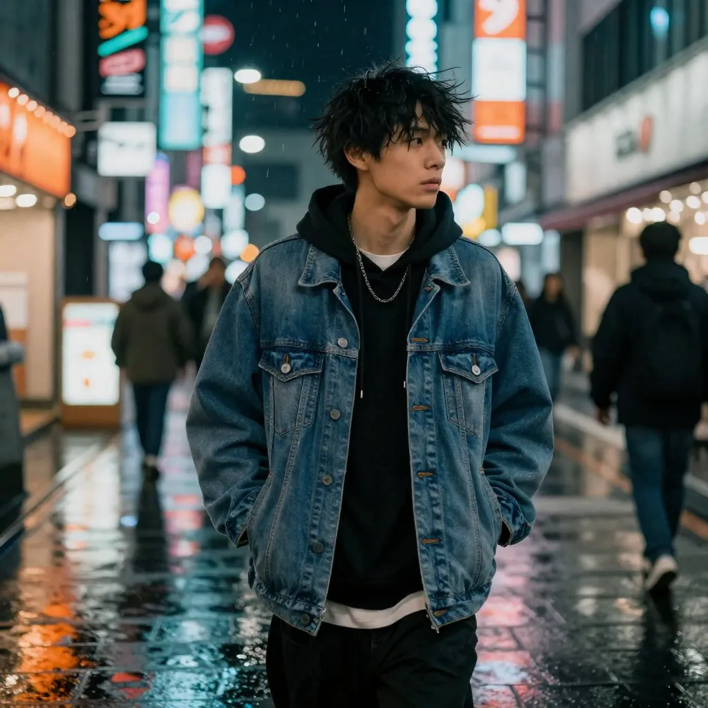 Cinematic Tokyo street photography generated with Z-Image-Turbo