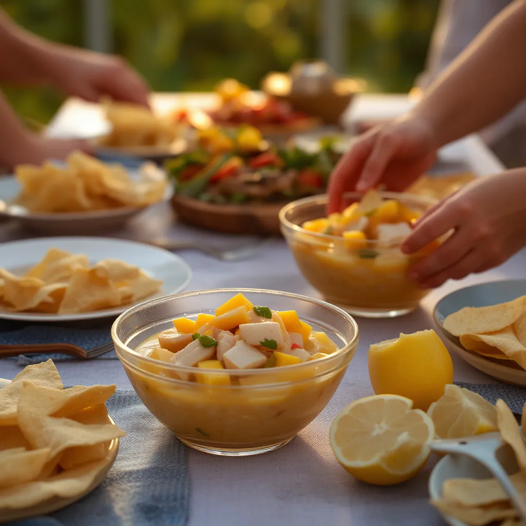 Ceviche de tilápia: Sirva em praia, varanda ou mesa de Páscoa – combina com feriados quentes!