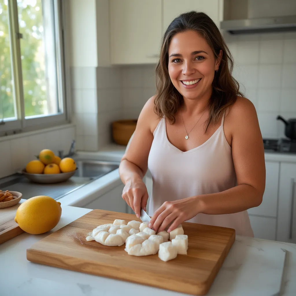 Ceviche de Tilápia com Manga
