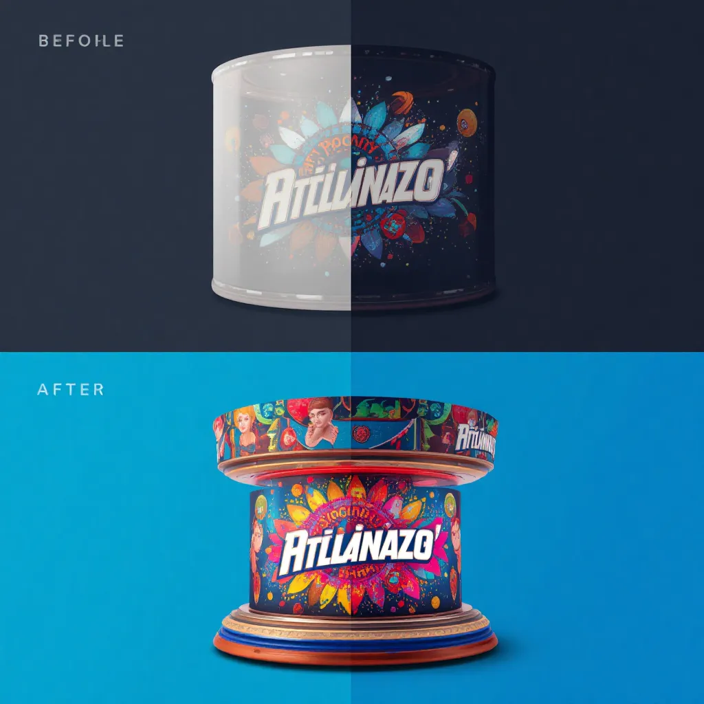 Transformações de antes e depois