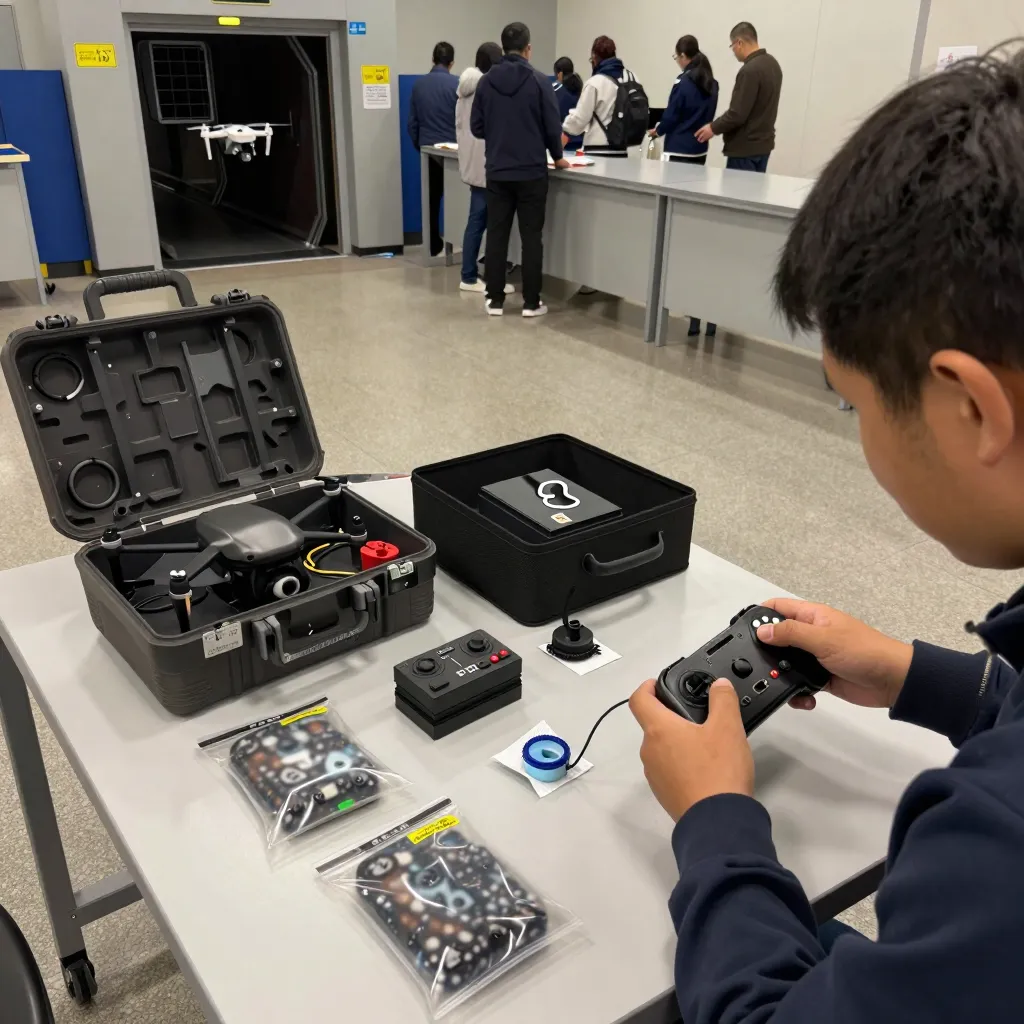 Como viajar de avião com drone?