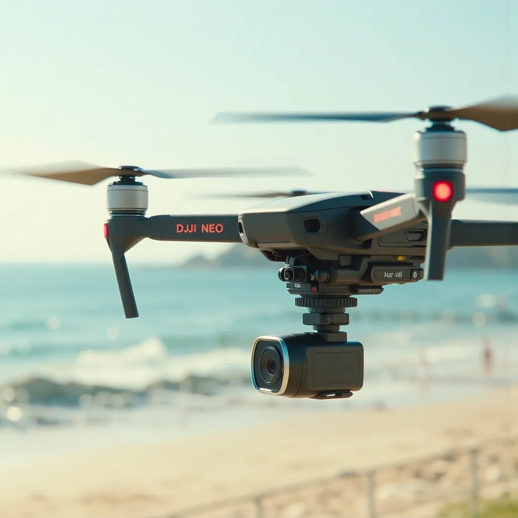 O DJI Neo, com preço acessível e firmware atualizado