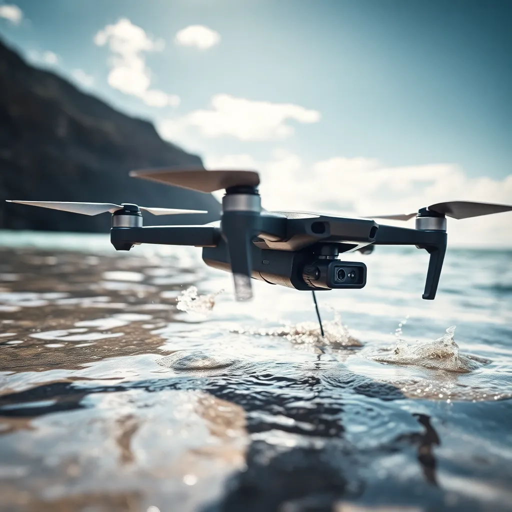 A capacidade de carga do drone define o peso do conjunto anzol + isca + linha que poderá ser transportado. Modelos premium chegam a carregar até 3kg