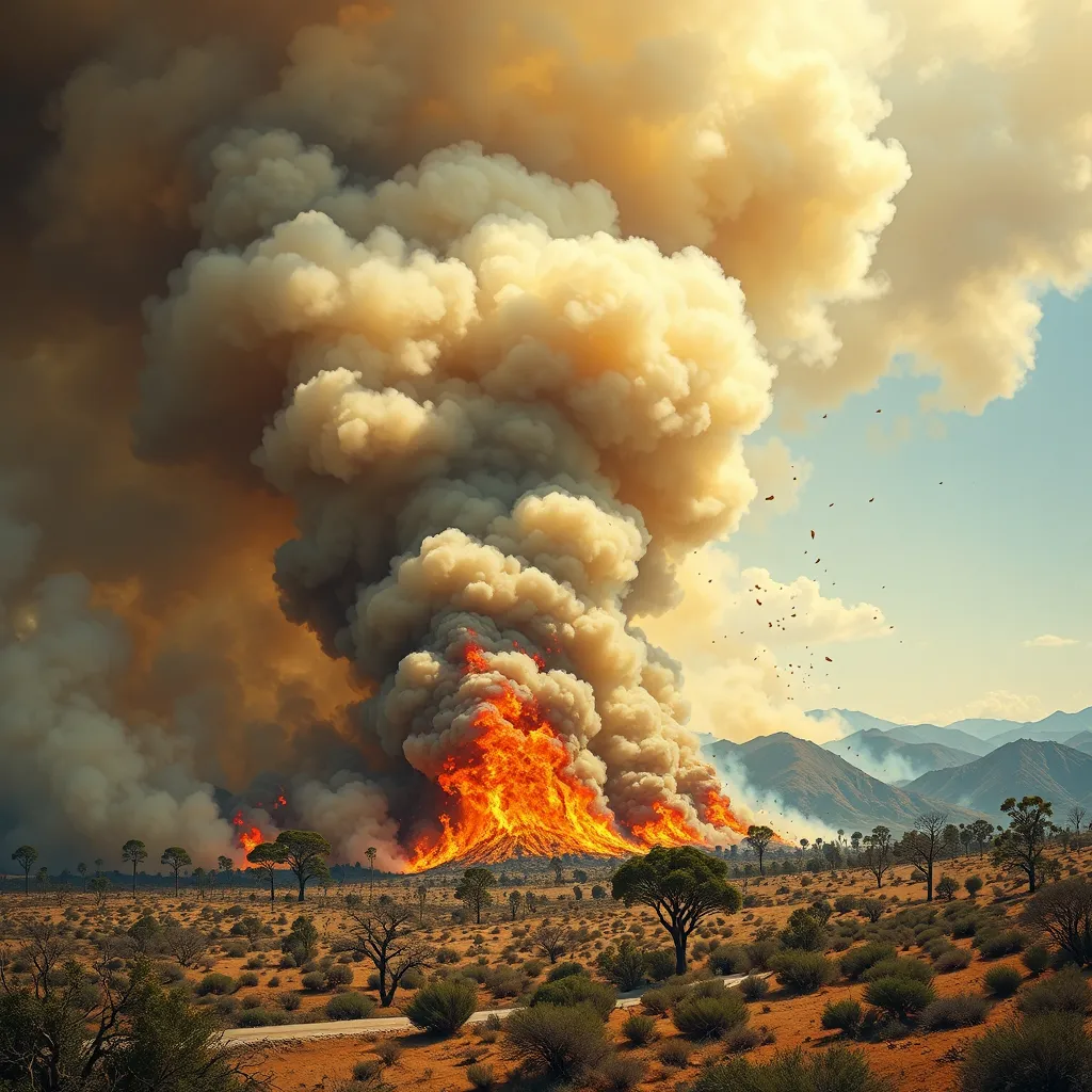 Incendio forestal en Los Ángeles