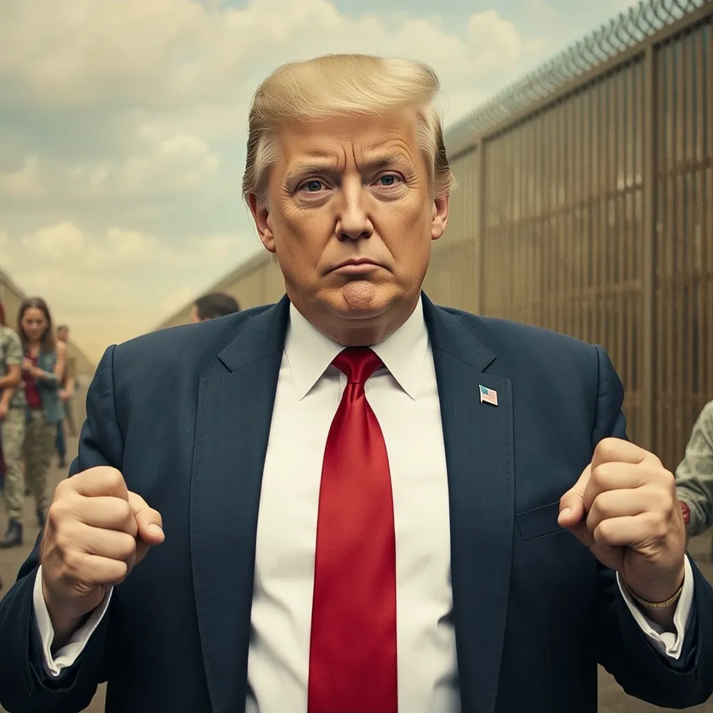 El presidente Donald Trump anuncia medidas contra los carteles mexicanos.