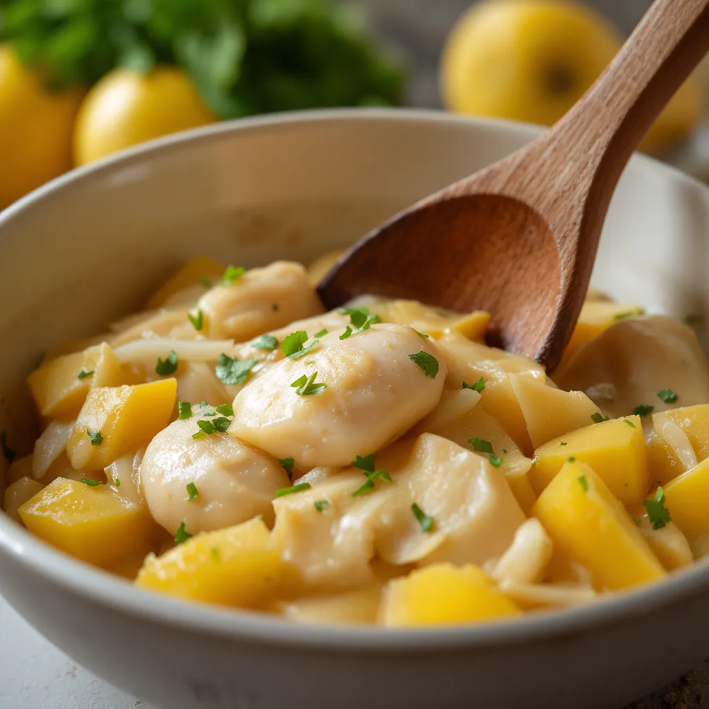 receita refrescante de ceviche de tilápia com manga