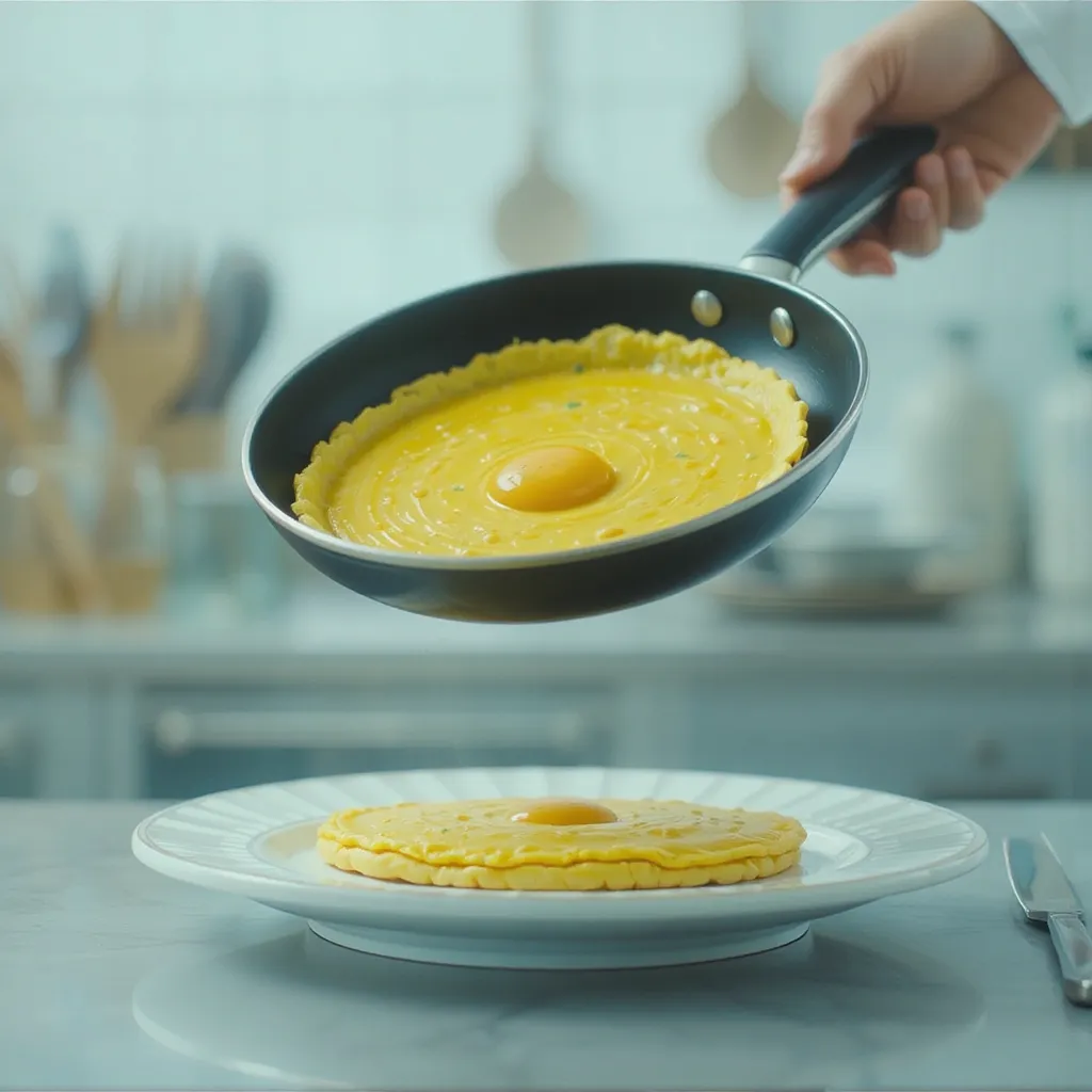 Omelete com vegetais