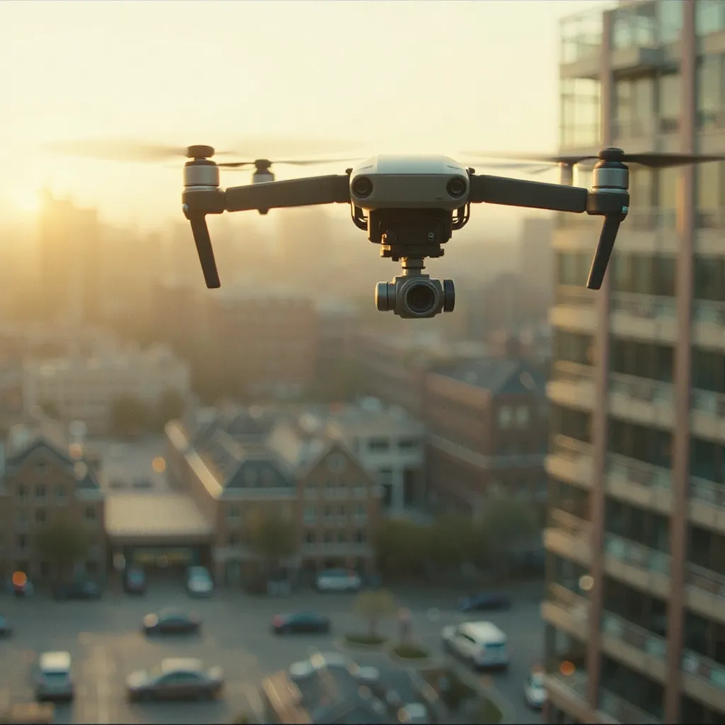 Drones que Filmam na Vertical: